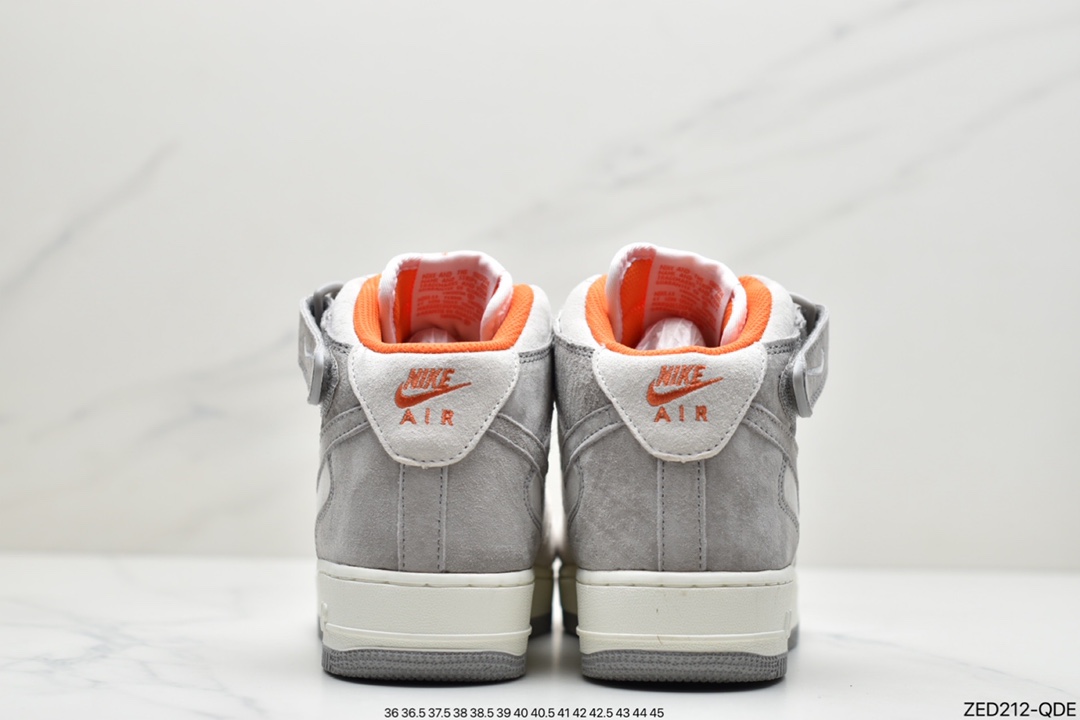 260 耐克Nike Air Force 1 07空军一号中帮百搭休闲运动板鞋CQ5059-105