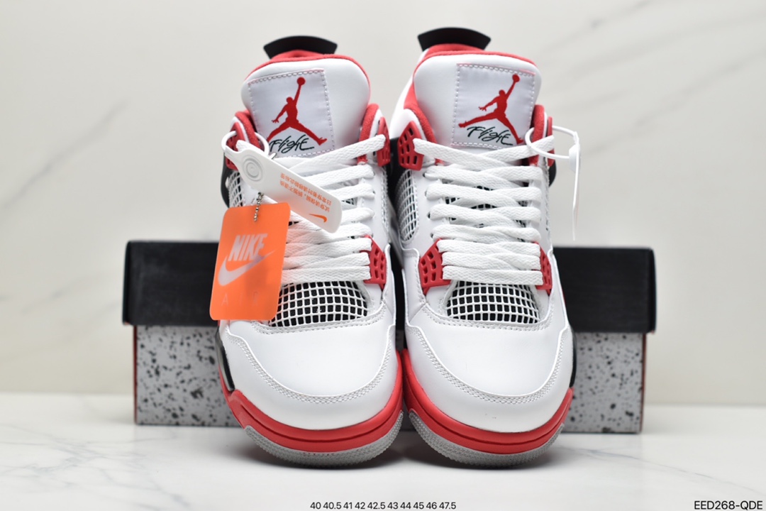 370 Nike Air Jordan 4 Retro GS”Light Smoke Grey”AJ4代中帮复篮球鞋 840606