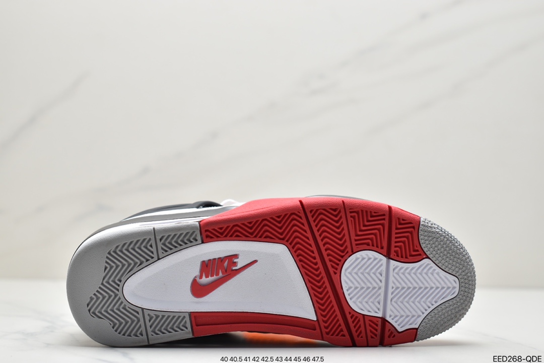 370 Nike Air Jordan 4 Retro GS”Light Smoke Grey”AJ4代中帮复篮球鞋 840606