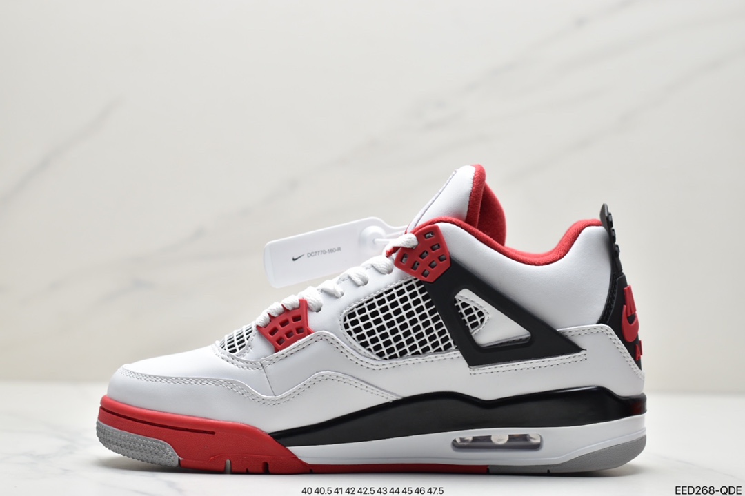 370 Nike Air Jordan 4 Retro GS”Light Smoke Grey”AJ4代中帮复篮球鞋 840606