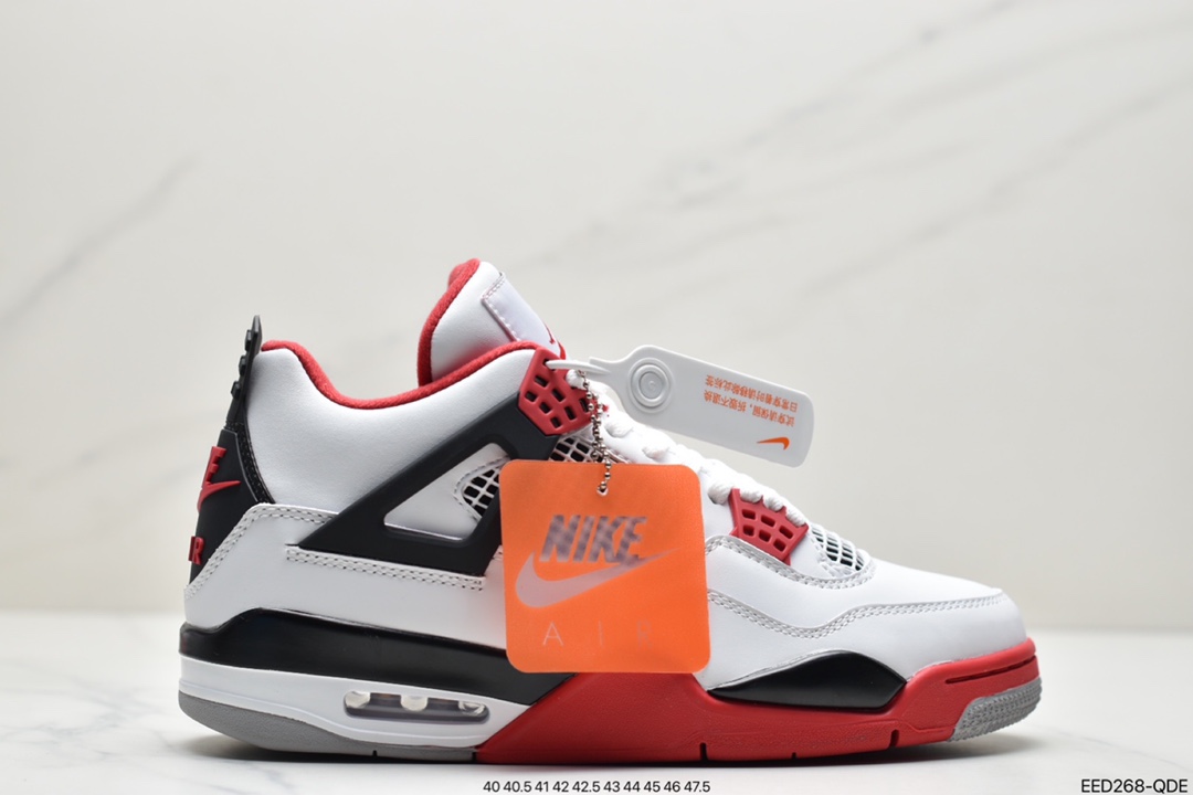 370 Nike Air Jordan 4 Retro GS”Light Smoke Grey”AJ4代中帮文化篮球鞋840606
