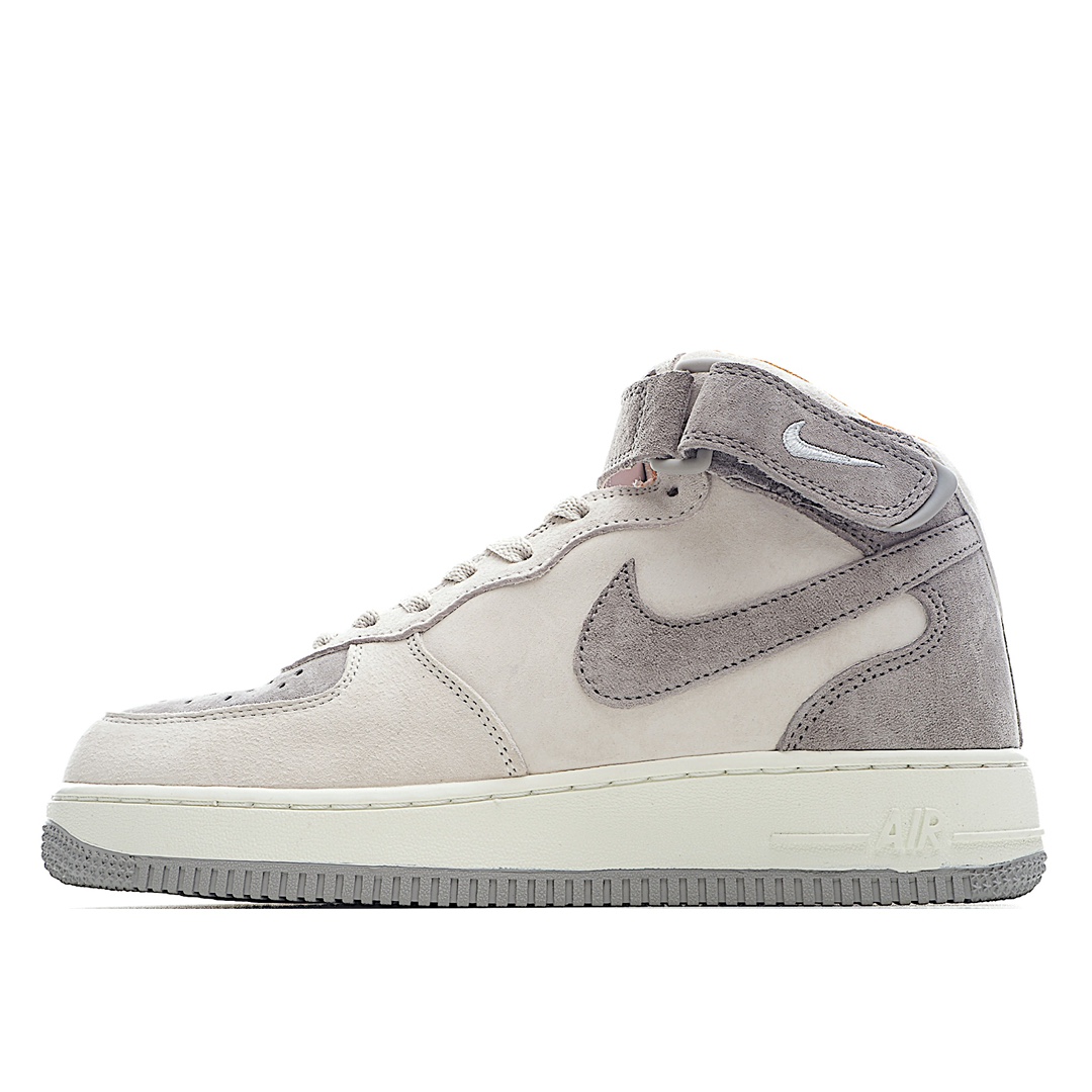 I0 NK Air Force 1 空军一号中帮 官方同步 原装级别 原楦头原纸板 打造纯正空军版型专注外贸渠道 全掌内置蜂窝气垫 原盒配件 原厂中底钢印、拉帮完美 官方
