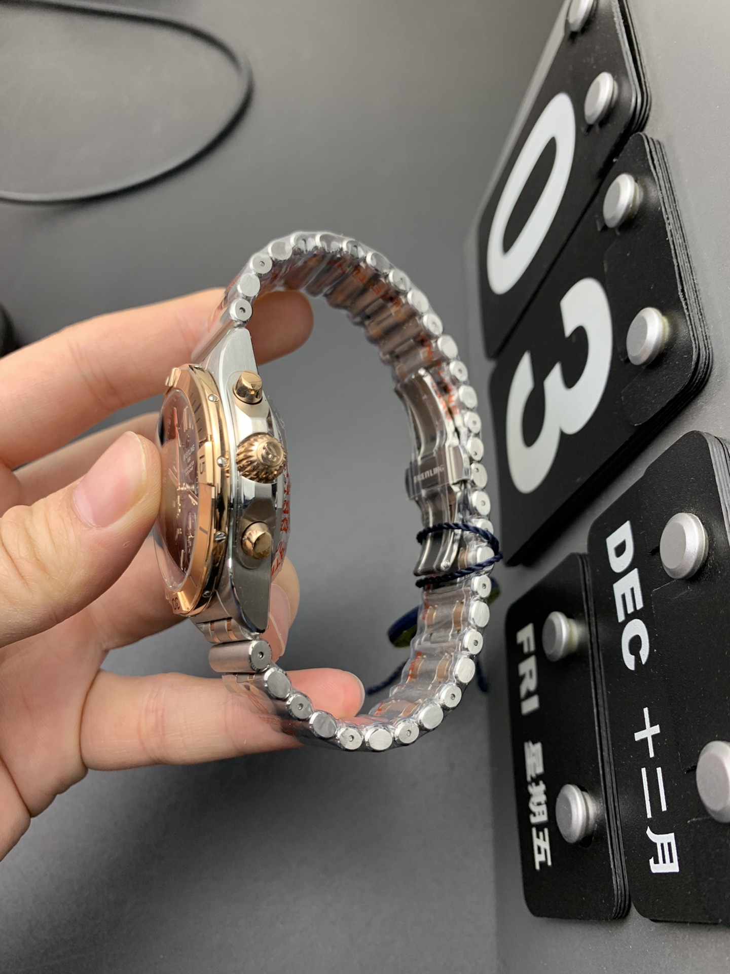 Breitling GF 间金百年灵计时