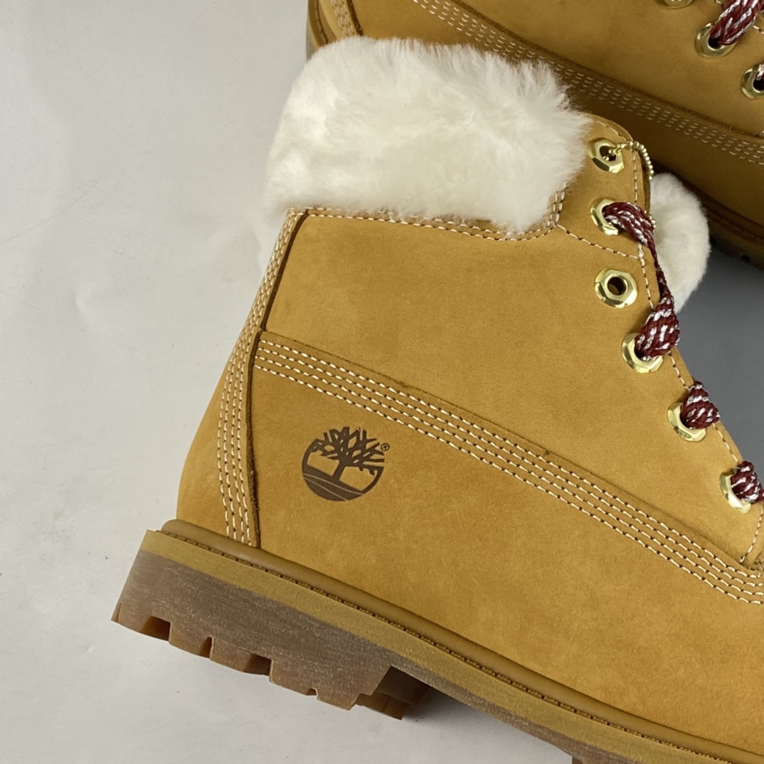 P380  Timberland 续冰淇淋少女风格热卖款再现添柏岚限量款shearling 蝴蝶毛球款
