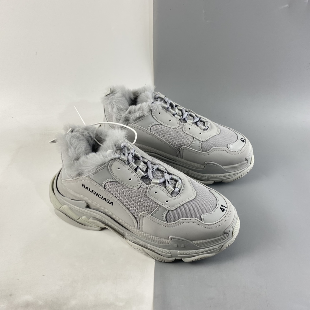 P400   Balenciaga 巴黎世家一代 1.0 初代 复古老爹鞋加绒款