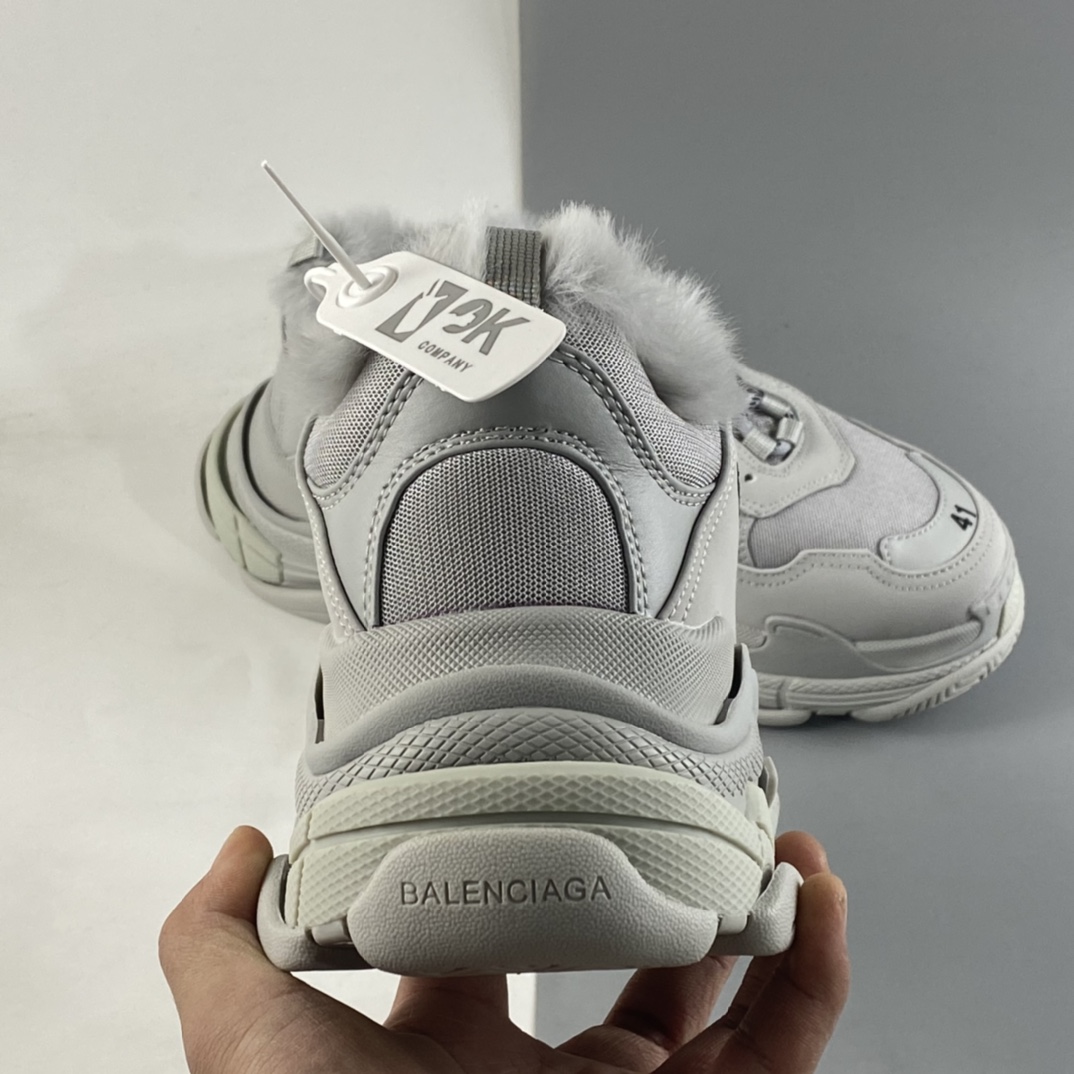 P400   Balenciaga 巴黎世家一代 1.0 初代 复古老爹鞋加绒款
