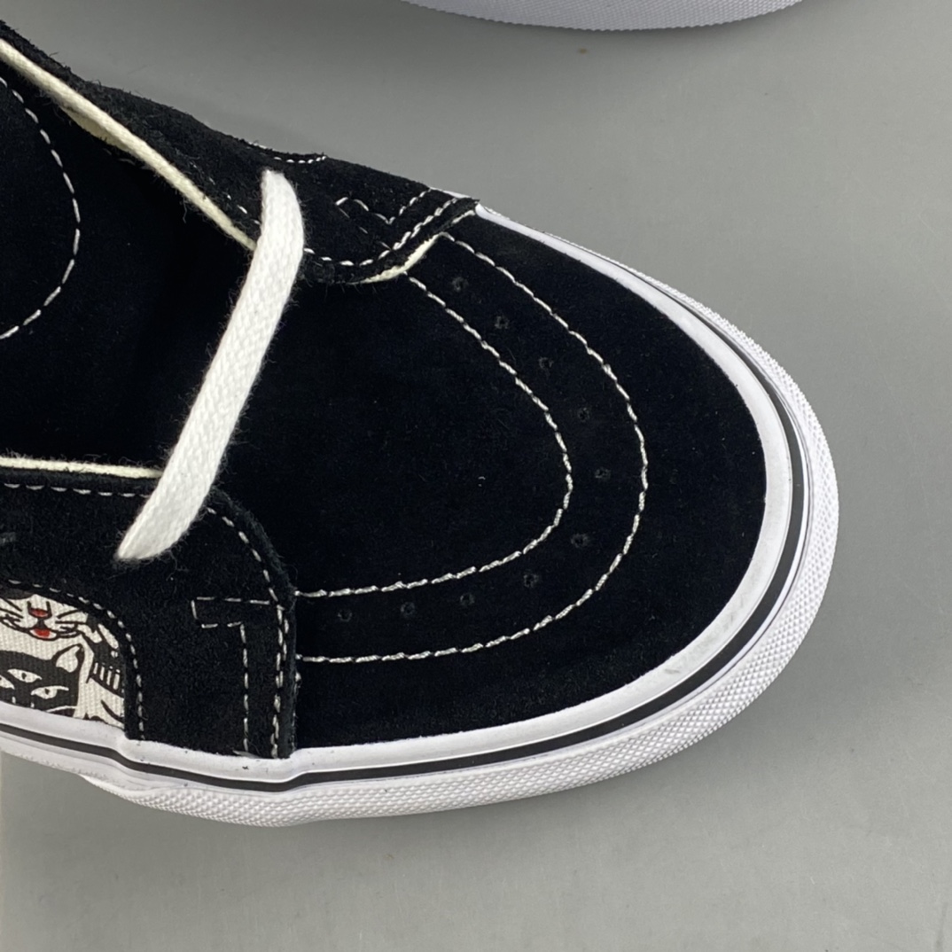 P160  Vans Sk8-Hi 高帮卡通机器猫官方同步休闲硫化运动板鞋 VN0A4BV8BCL
