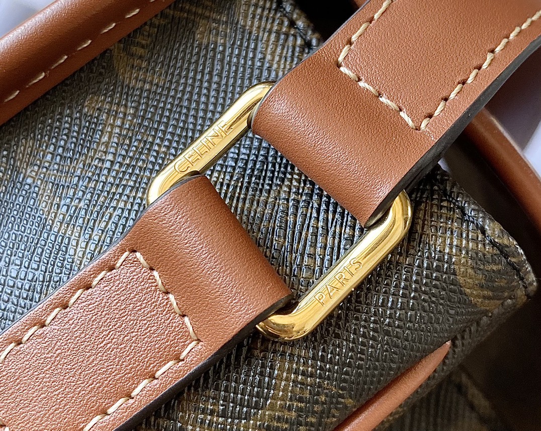 CELINE 2021早春新款马鞍包 191502老花