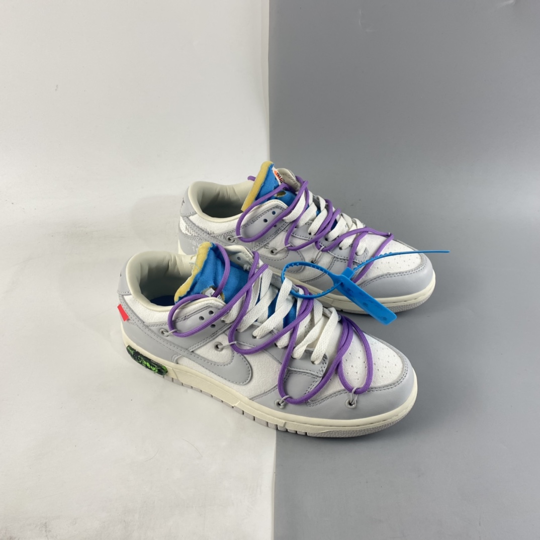 P380 Off-White x Nike SB Dunk Low”The 50”扣篮系列低帮经典百搭休闲运动板鞋 DM1602-125