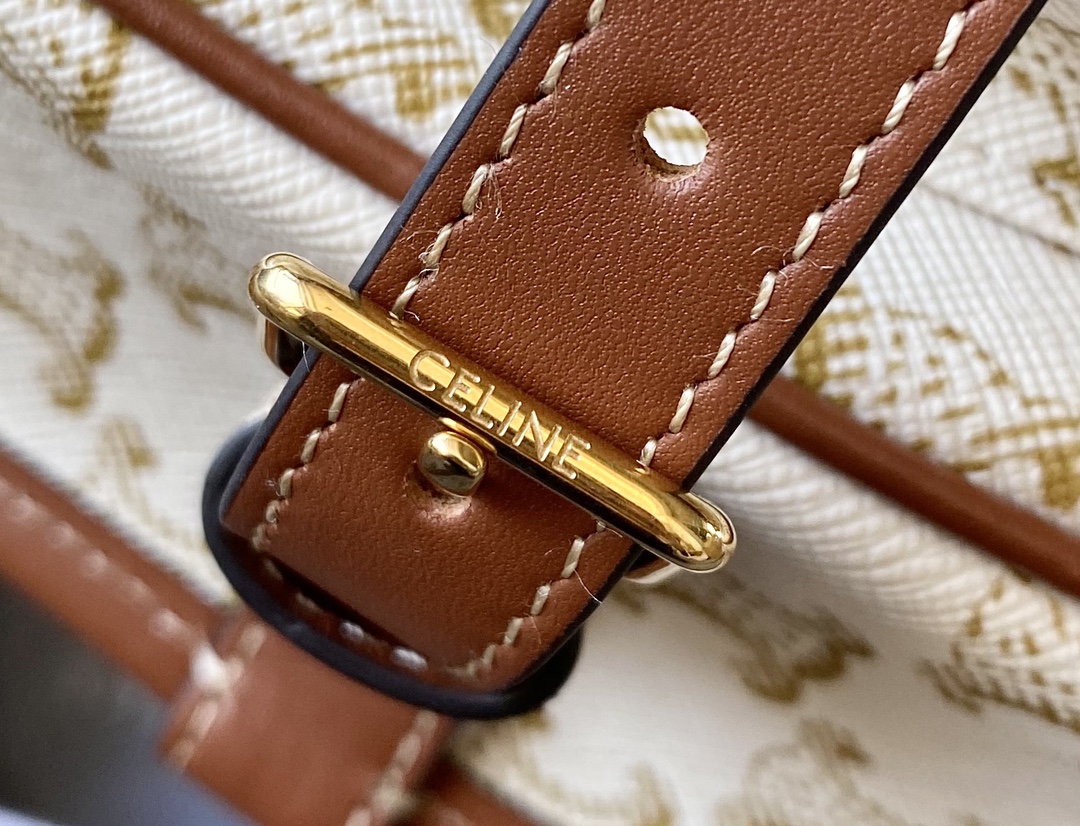 CELINE 2021早春新款马鞍包 191502白花