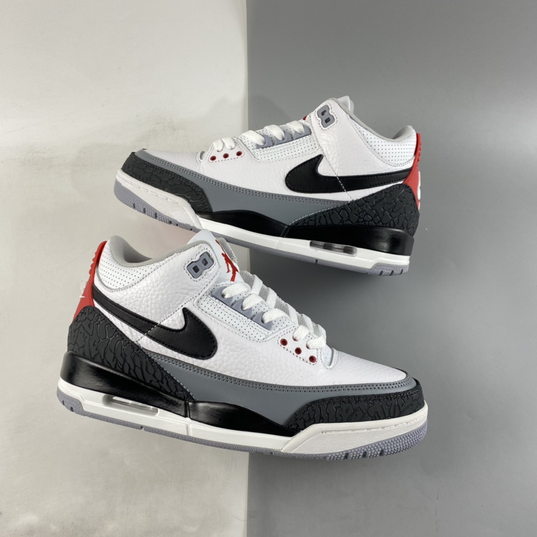 P240  Air Jordan 3 Retro NRG”Tinker ”文化篮球鞋“手稿白水泥钩子 ”AQ3835-160