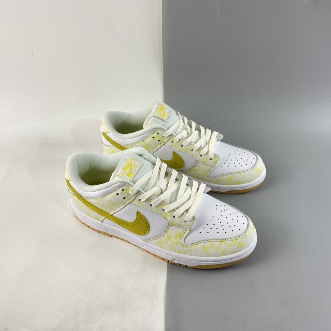 P380  NIKE SB Dunk Low Prm 黄白配色SB扣碎篮板时尚休闲板鞋 DM9467-700