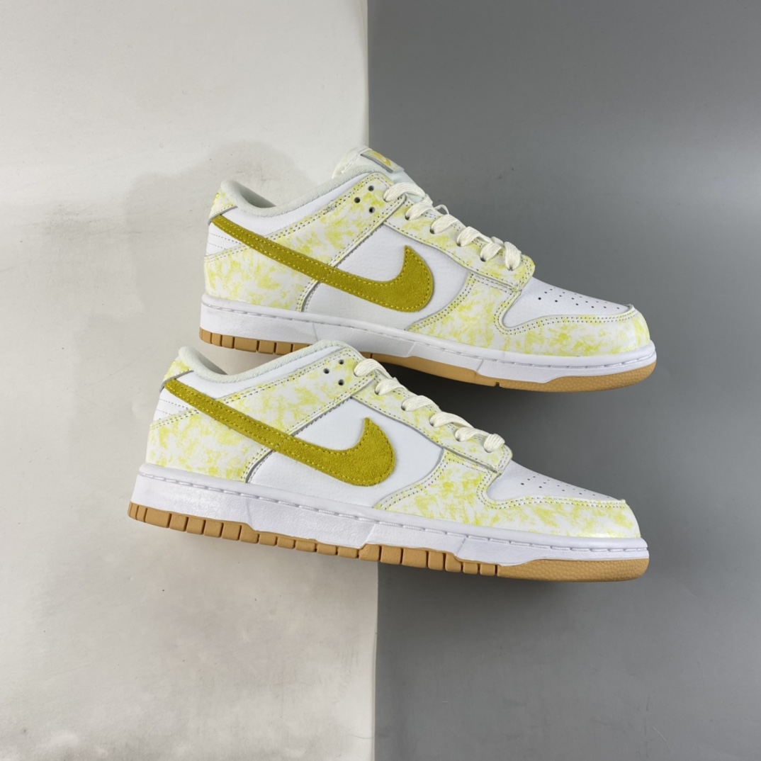 P380  NIKE SB Dunk Low Prm 黄白配色SB扣碎篮板时尚休闲板鞋 DM9467-700