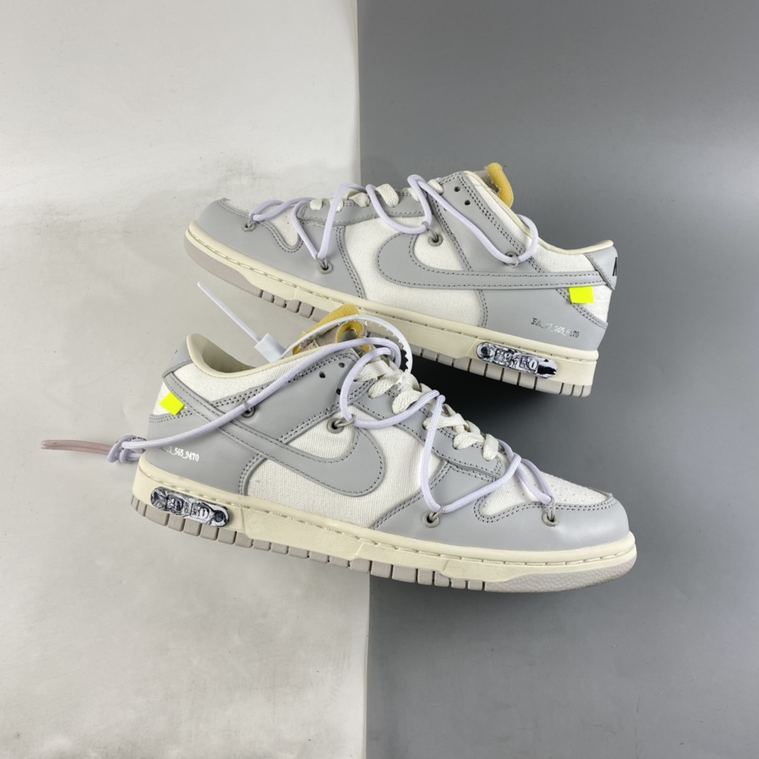 P380  VIRGIL ABLOH设计师独立品牌Off-White x Nike SB Dunk Low”The 50”扣篮系列低帮经典百搭休闲运动板鞋 DM1602-123