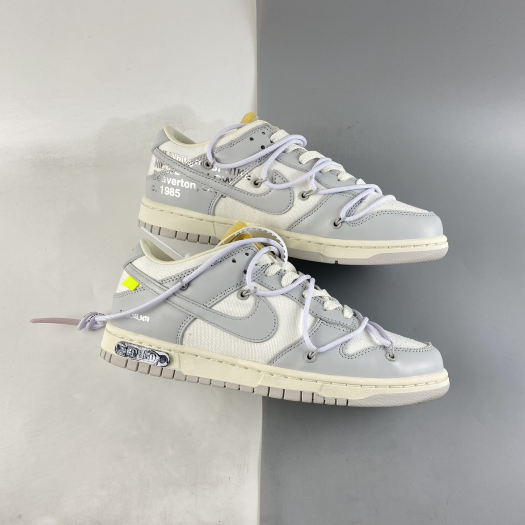 P380  VIRGIL ABLOH设计师独立品牌Off-White x Nike SB Dunk Low”The 50”扣篮系列低帮经典百搭休闲运动板鞋 DM1602-123