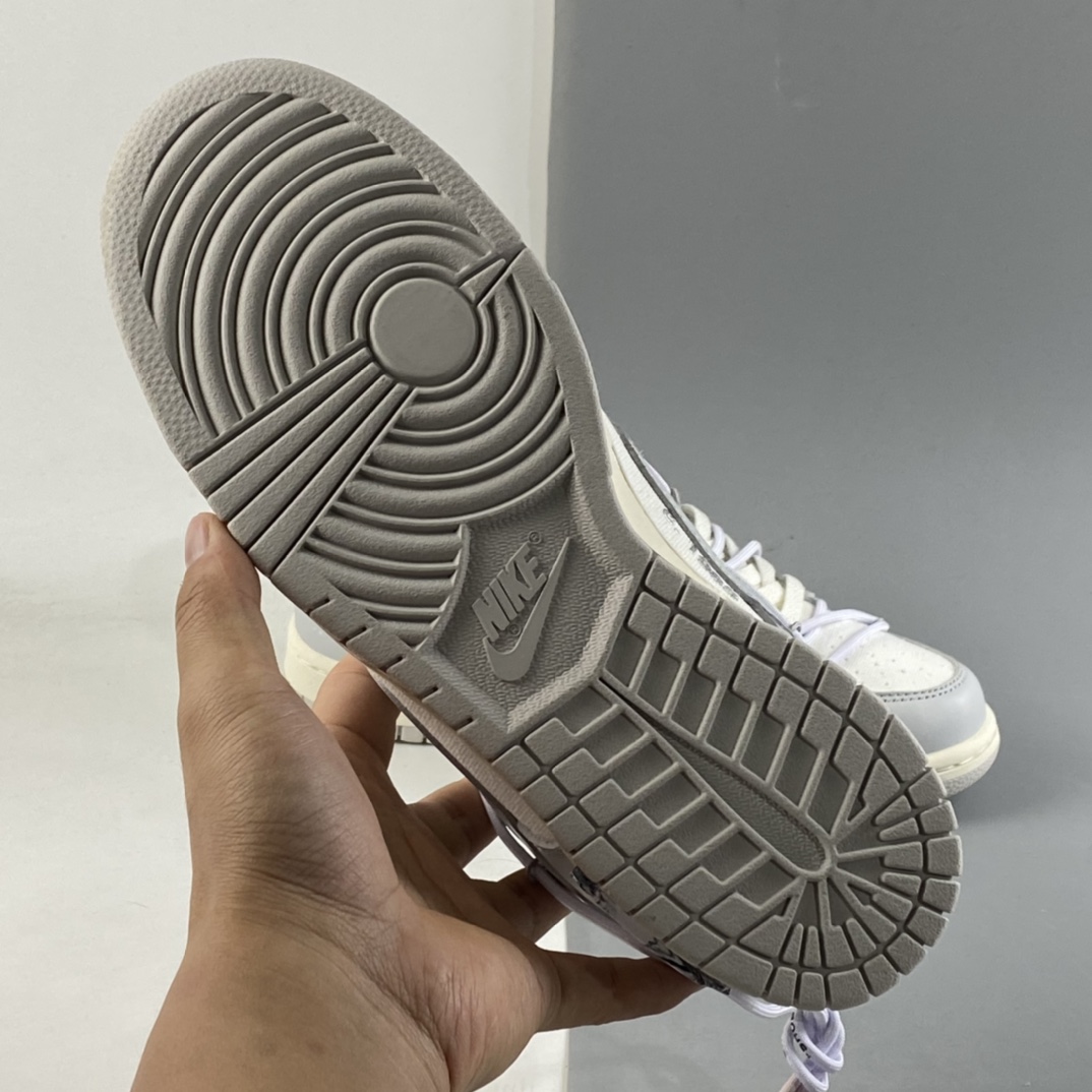 P380  VIRGIL ABLOH设计师独立品牌Off-White x Nike SB Dunk Low”The 50”扣篮系列低帮经典百搭休闲运动板鞋 DM1602-123