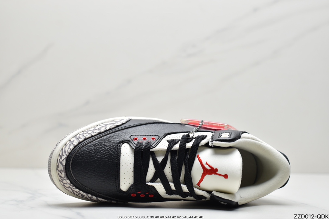 250 Jordan 3 Retro  AJ3代中帮篮球鞋CT8532