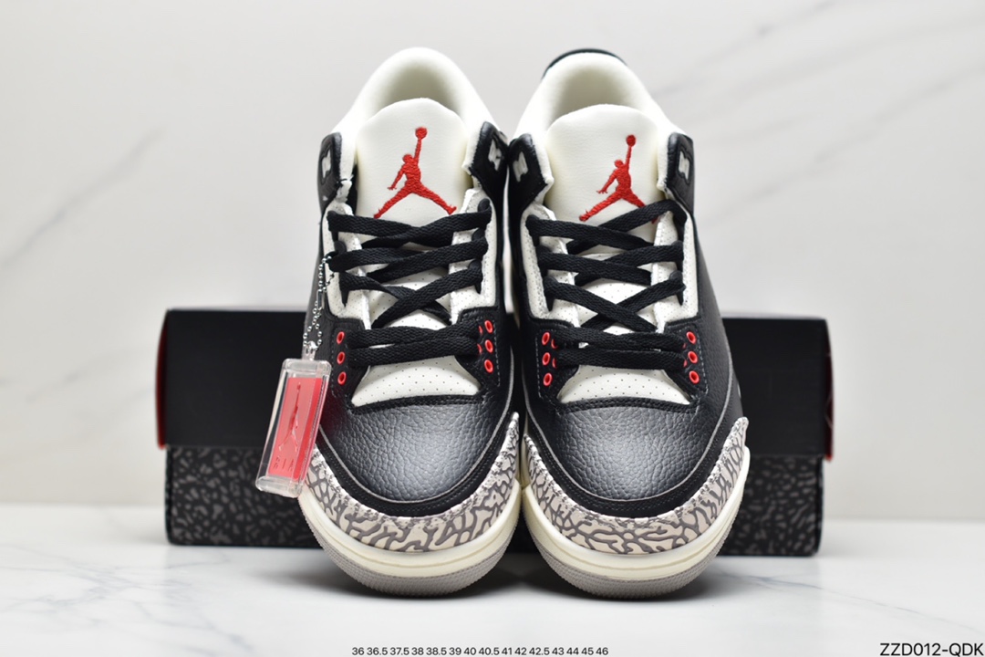 250 Jordan 3 Retro  AJ3代中帮篮球鞋CT8532
