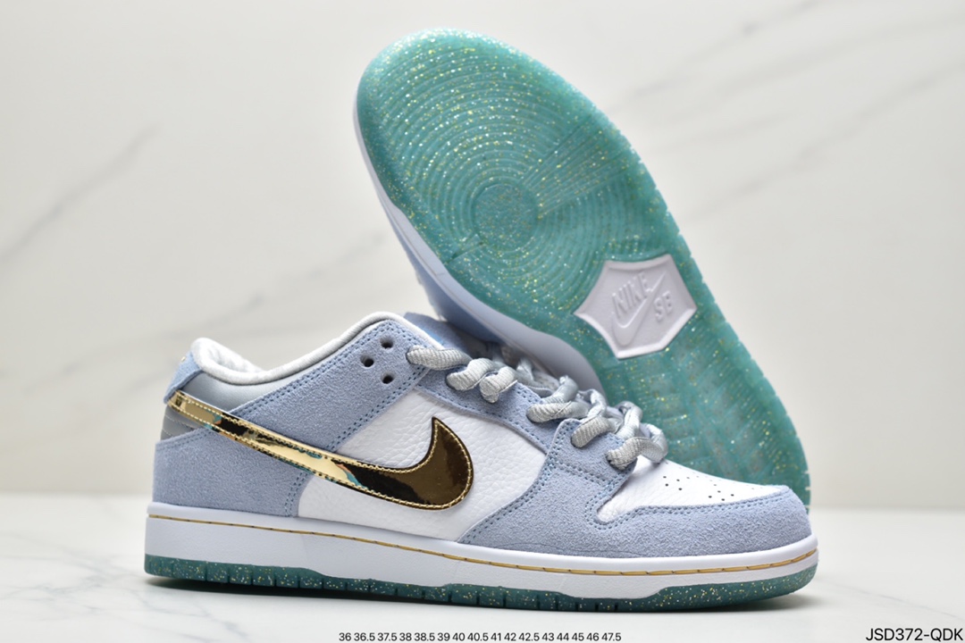 200 耐克Nike Dunk SB Low 万圣节 黑白橙 DD3357-100