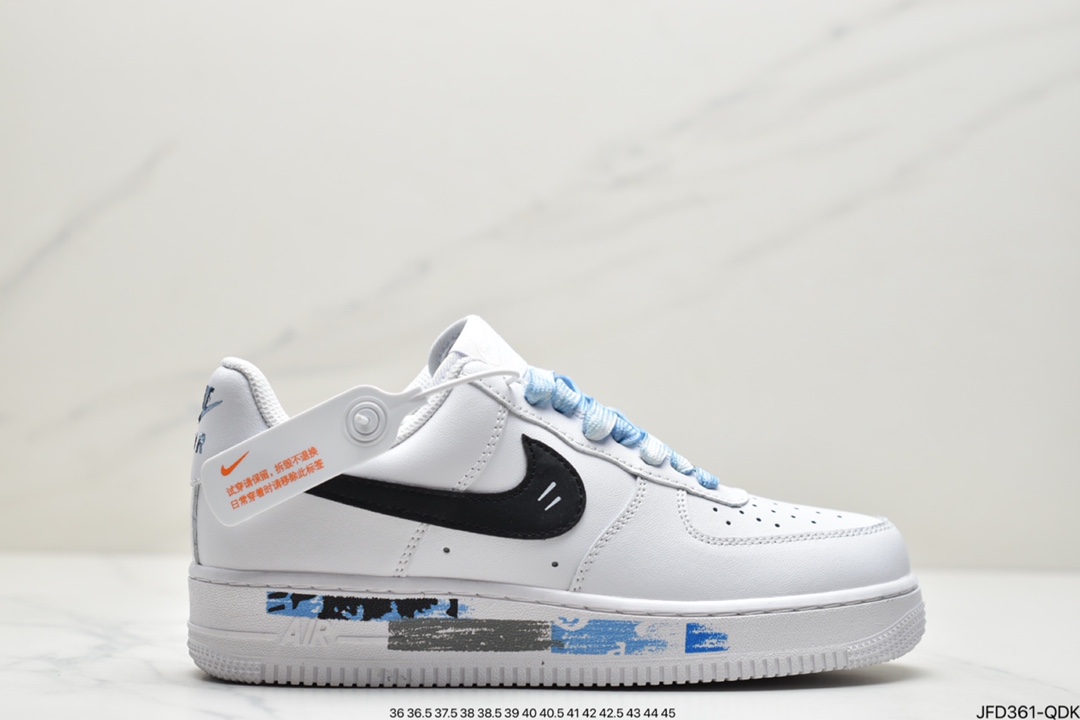 170 耐克Nike Air Force 1 Low”Drew League” 白橙 DM7578-100