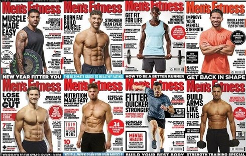 【瑜伽健身上新】【英国版】 《Men’s Fitness 》男士健身杂志 2021年合集 全12本 电子版