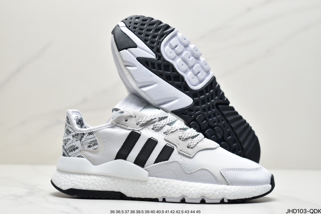 190 Adidas Nite Jogger 2019 Boost 夜行者复古跑鞋FW6687