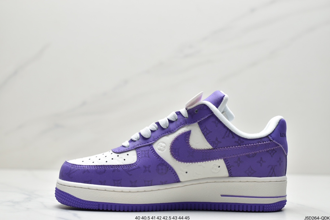 200 耐克Nike Air Force 1 Low 路易斯威登联名  241524-001