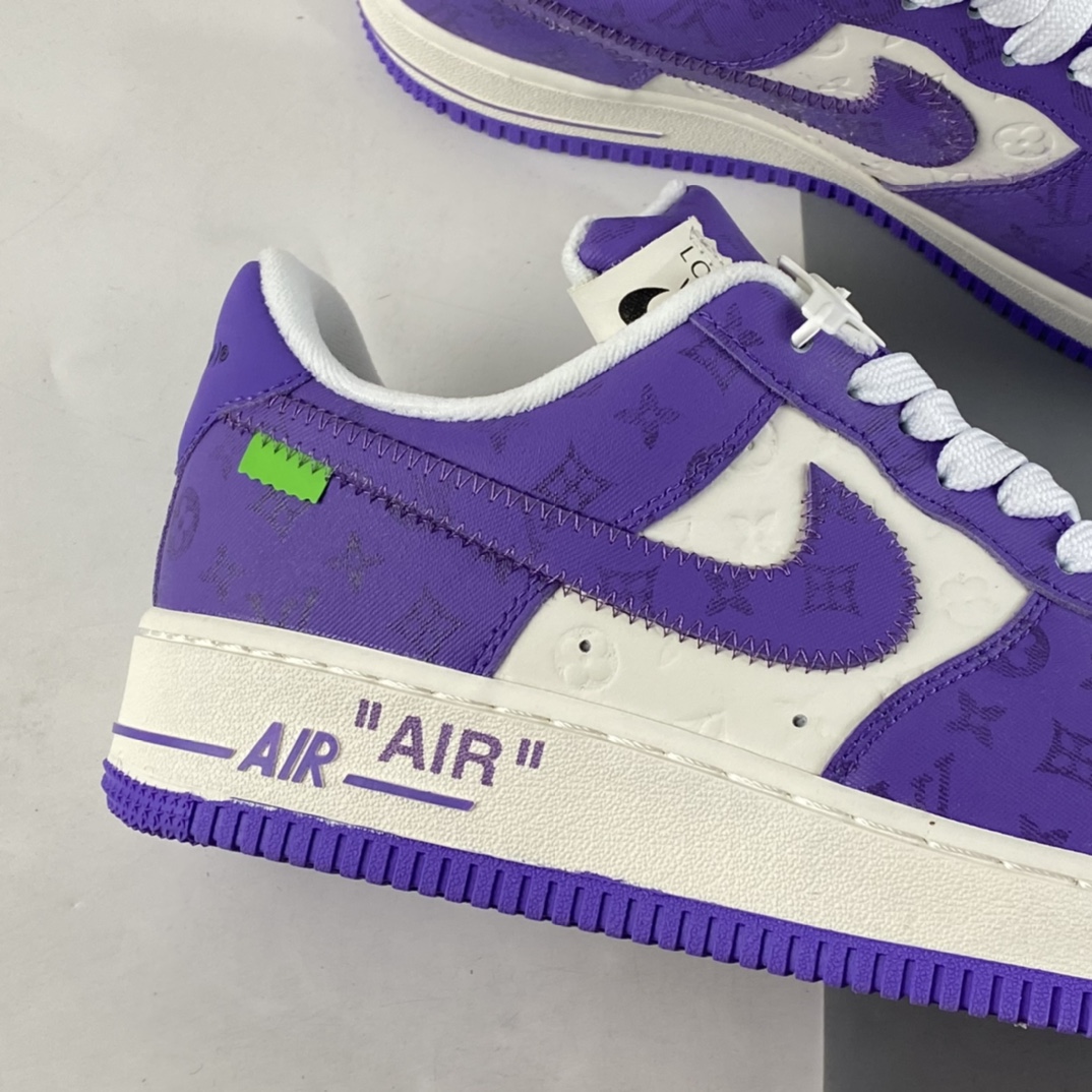 P220  NIKE Air Force 1’07 Low 驴牌印花 空军一号皮面低帮休闲板鞋DM0970-100