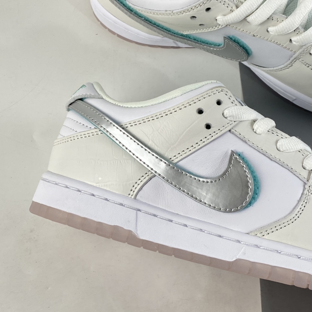 P380  Diamond Supply Co x NIKE SB Dunk Low 联名款SB扣碎篮板时尚休闲板鞋 BV1310-100