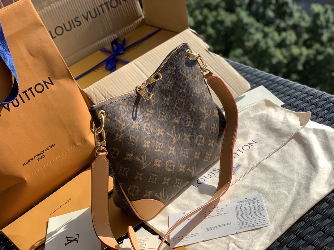 🌼 m45354 尺寸28 x 25 x 9 cm亲们瞧瞧这款，L*V新款odeon牛角包，官网1330