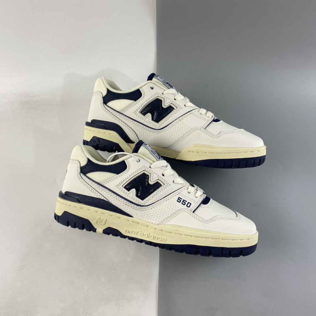 P190 AIMe LEON DORE x New Balance BB550系列合作款新平衡皮面中性休闲跑鞋 BB550ALF