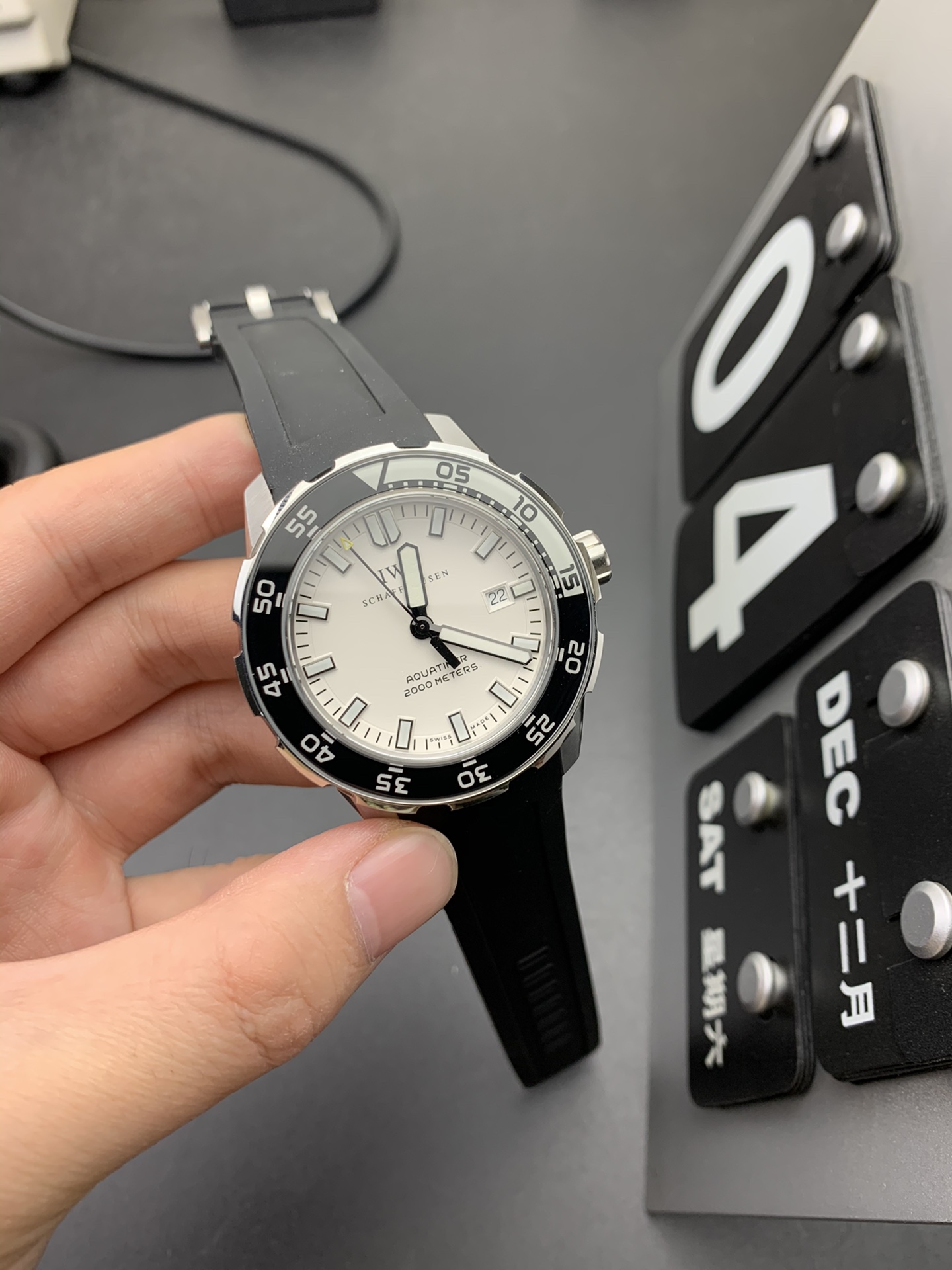 IWC IWS 四分之一白