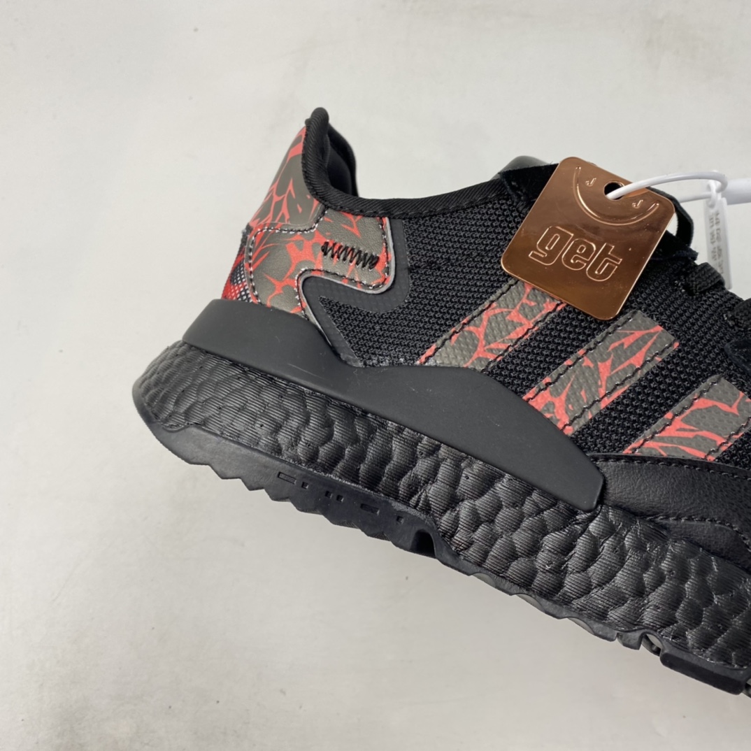 P200  Adidas Nite Jogger Boost 阿迪夜行者爆米花大底复古跑鞋 FW6690