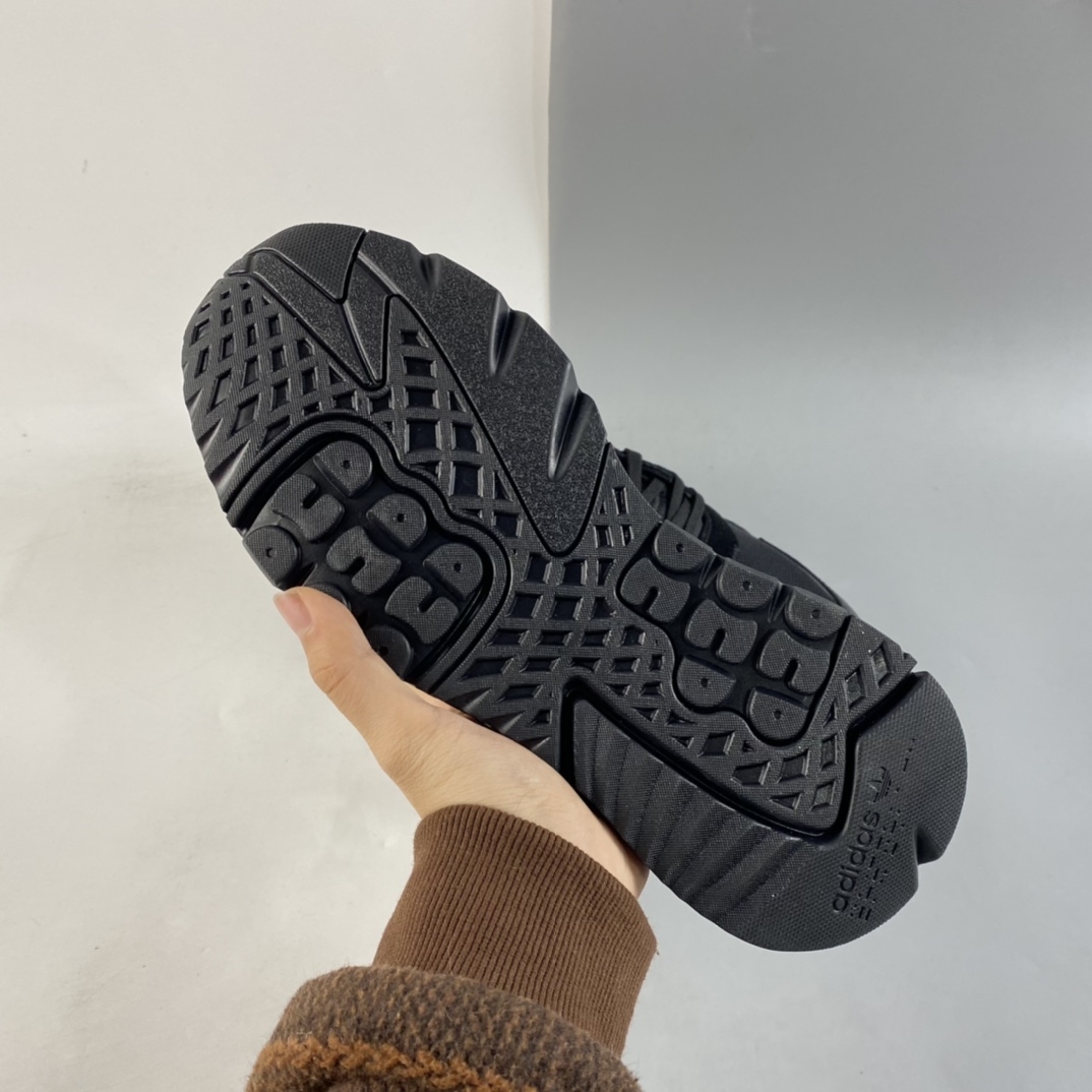 P200  Adidas Nite Jogger Boost 阿迪夜行者爆米花大底复古跑鞋 FW6690