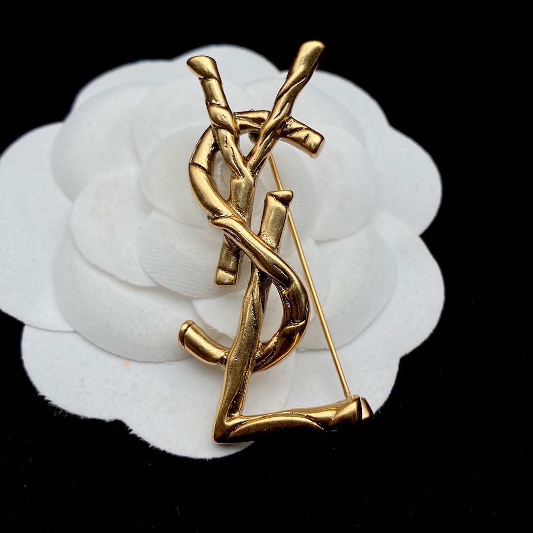 Yves Saint Laurent Jewelry Brooch Fall/Winter Collection