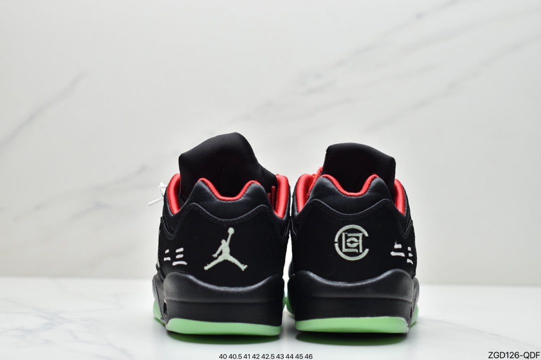 290 Off-White x Air Jordan Retro 5 乔丹AJ5代中帮复古休闲文化篮球鞋