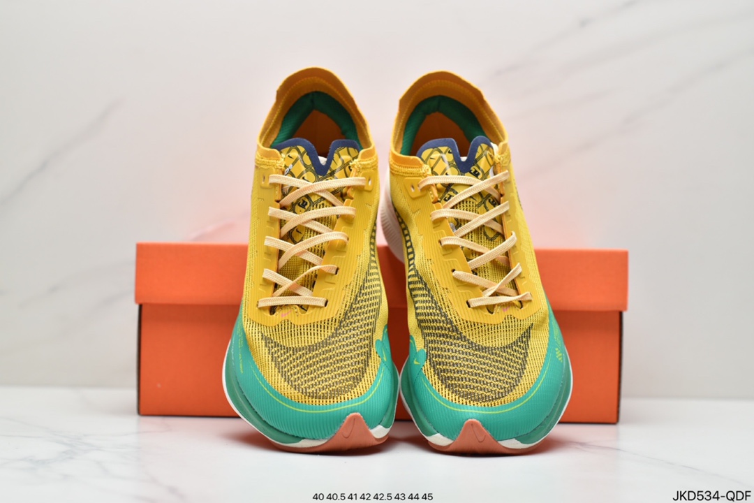 160 耐克Nike ZoomX Vaporfly NEXT% 2”White/Black”破2系列马拉松泡棉超轻缓震运动慢跑鞋DJ5182-700