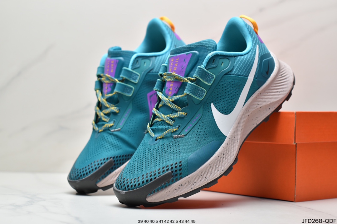 170 耐克Nike Air Trail Pegasus 3登月3透气网面 夏季缓震跑鞋休闲运动鞋DA8697