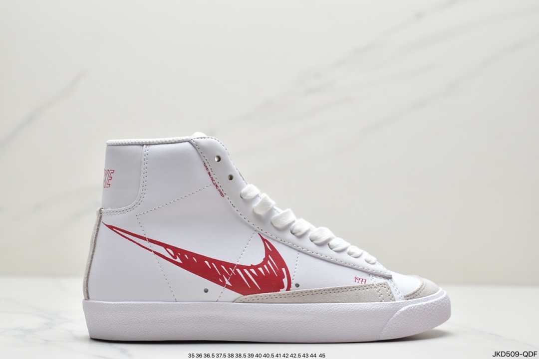 160 耐克Nike Blazer Mid 77 复古经典高帮开拓者休闲板鞋BQ6806-100