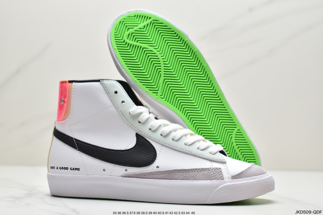 160 耐克Nike Blazer Mid 77 复古经典高帮开拓者休闲板鞋BQ6806-100