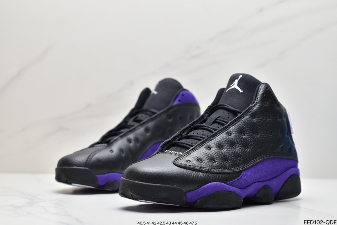 370 Air Jordan 13 “Court Purple”AJ13 黑紫 DJ5982-015