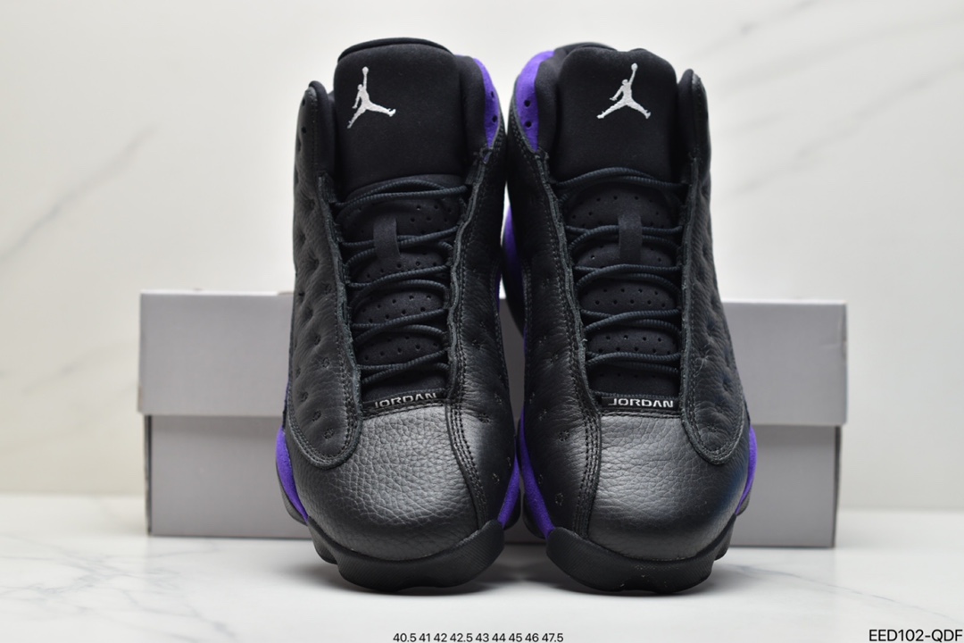 370 Air Jordan 13 “Court Purple”AJ13 黑紫 DJ5982-015