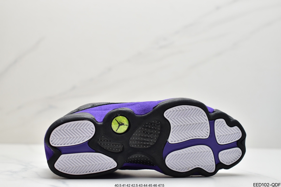 370 Air Jordan 13 “Court Purple”AJ13 黑紫 DJ5982-015