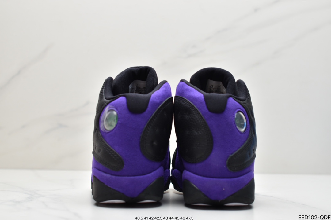 370 Air Jordan 13 “Court Purple”AJ13 黑紫 DJ5982-015