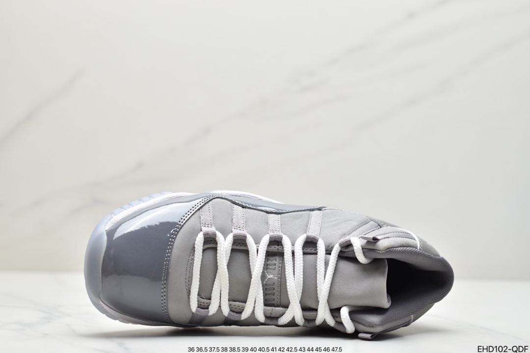 420 Air Jordan 11 Low”Cool Grey”耐克Air Jordan 11 High”Cool Grey”AJ11代迈克尔·乔丹高帮运动文化篮球鞋“酷灰”CT8012-005