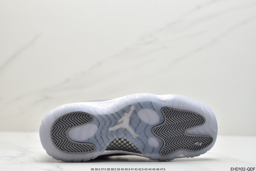 420 Air Jordan 11 Low”Cool Grey”耐克Air Jordan 11 High”Cool Grey”AJ11代迈克尔·乔丹高帮运动文化篮球鞋“酷灰”CT8012-005