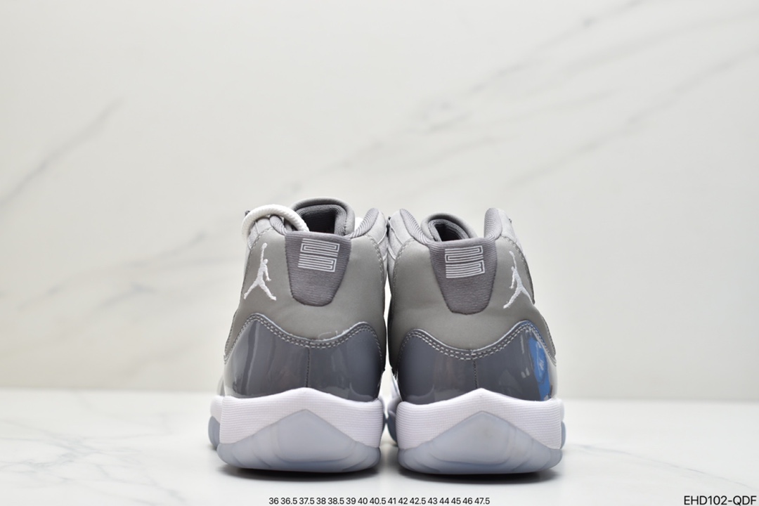 420 Air Jordan 11 Low”Cool Grey”耐克Air Jordan 11 High”Cool Grey”AJ11代迈克尔·乔丹高帮运动文化篮球鞋“酷灰”CT8012-005