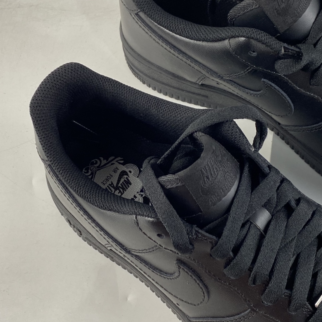 P160  NIKE Air Force 1 Low ’07 空军一号纯黑低帮经典板鞋 CW2288-001