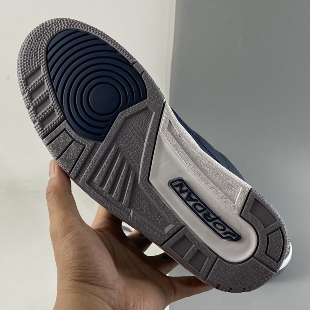P240  Air Jordan 3 “Midnight Navy”午夜蓝  迈克尔·乔丹AJ3代中帮复古休闲运动文化篮球鞋 CT8532-401