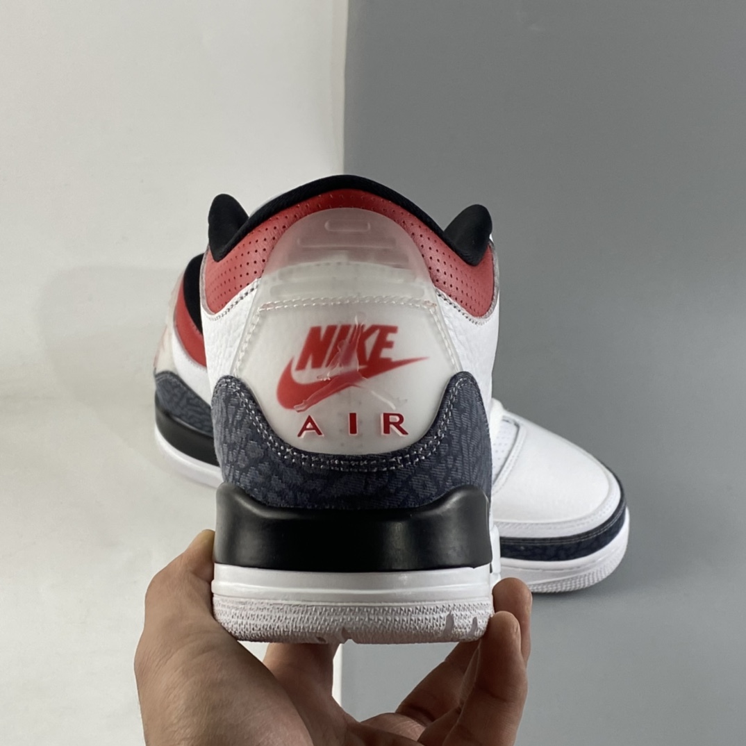 P240  Air Jordan 3 Retro SE-T 火焰红 迈克尔·乔丹AJ3代中帮复古休闲运动文化篮球鞋 CZ6431-100